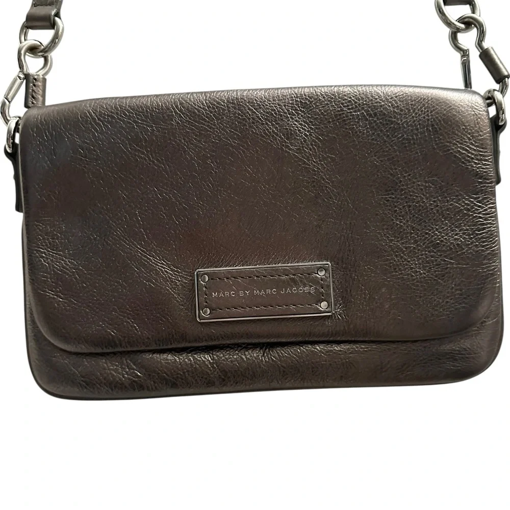 Marc by marc jacobs too hot to handle percy flap shoulder bag Bronze - Picture 3 of 13